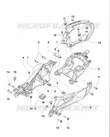 REAR SUB FRAME  BRUTALE mvagusta-motorcycle 2017 BRUTALE 800 2