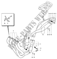 EXHAUST SYSTEM for MV Agusta F4 312RR 1078 2008