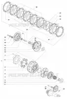 CLUTCH ASSEMBLY  DRAGSTER mvagusta-motorcycle 2015 DRAGSTER 33